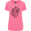 Heart Diagram Womens Wider Cut T-Shirt Azalea