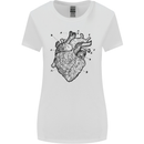 Heart Diagram Womens Wider Cut T-Shirt White