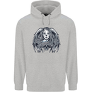 Heaven & Hell Angel Skull Day of the Dead Childrens Kids Hoodie Sports Grey