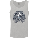 Heaven & Hell Angel Skull Day of the Dead Mens Vest Tank Top Sports Grey