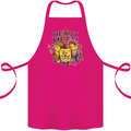 Heavy Metal Chemistry Periodic Table Cotton Apron 100% Organic Pink