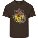 Heavy Metal Chemistry Periodic Table Kids T-Shirt Childrens Chocolate