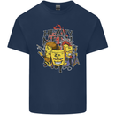 Heavy Metal Chemistry Periodic Table Kids T-Shirt Childrens Navy Blue
