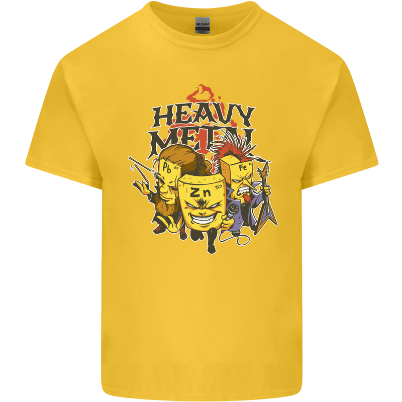 Heavy Metal Chemistry Periodic Table Kids T-Shirt Childrens Yellow