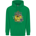 Heavy Metal Chemistry Periodic Table Mens 80% Cotton Hoodie Irish Green