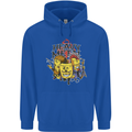 Heavy Metal Chemistry Periodic Table Mens 80% Cotton Hoodie Royal Blue