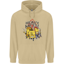 Heavy Metal Chemistry Periodic Table Mens 80% Cotton Hoodie Sand