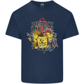 Heavy Metal Chemistry Periodic Table Mens Cotton T-Shirt Tee Top Navy Blue