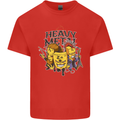 Heavy Metal Chemistry Periodic Table Mens Cotton T-Shirt Tee Top Red
