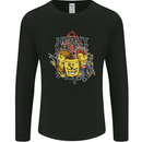 Heavy Metal Chemistry Periodic Table Mens Long Sleeve T-Shirt Black