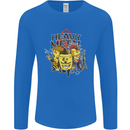 Heavy Metal Chemistry Periodic Table Mens Long Sleeve T-Shirt Royal Blue