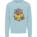 Heavy Metal Chemistry Periodic Table Mens Sweatshirt Jumper Light Blue