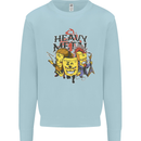 Heavy Metal Chemistry Periodic Table Mens Sweatshirt Jumper Light Blue