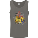 Heavy Metal Chemistry Periodic Table Mens Vest Tank Top Charcoal