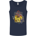 Heavy Metal Chemistry Periodic Table Mens Vest Tank Top Navy Blue