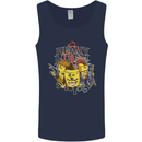 Heavy Metal Chemistry Periodic Table Mens Vest Tank Top Navy Blue