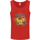 Heavy Metal Chemistry Periodic Table Mens Vest Tank Top Red