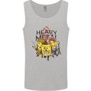 Heavy Metal Chemistry Periodic Table Mens Vest Tank Top Sports Grey