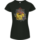 Heavy Metal Chemistry Periodic Table Womens Petite Cut T-Shirt Black