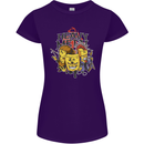 Heavy Metal Chemistry Periodic Table Womens Petite Cut T-Shirt Purple