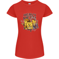 Heavy Metal Chemistry Periodic Table Womens Petite Cut T-Shirt Red
