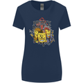 Heavy Metal Chemistry Periodic Table Womens Wider Cut T-Shirt Navy Blue