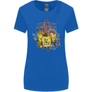 Heavy Metal Chemistry Periodic Table Womens Wider Cut T-Shirt Royal Blue