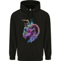 Heavy Metal Music Goat Skull Death Childrens Kids Hoodie Black