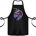 Heavy Metal Music Goat Skull Death Cotton Apron 100% Organic Black