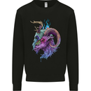 Heavy Metal Music Goat Skull Death Mens Sweatshirt Jumper Black