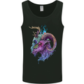 Heavy Metal Music Goat Skull Death Mens Vest Tank Top Black