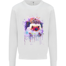 Hedgehog Watercolour Kids Sweatshirt Jumper White