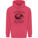 Hedgehogs Just Share the Hedge Funny Childrens Kids Hoodie Heliconia