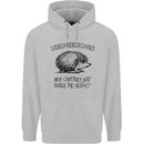 Hedgehogs Just Share the Hedge Funny Childrens Kids Hoodie Sports Grey