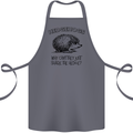 Hedgehogs Just Share the Hedge Funny Cotton Apron 100% Organic Steel