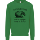 Hedgehogs Just Share the Hedge Funny Kids Sweatshirt Jumper Irish Green