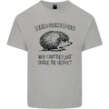 Hedgehogs Just Share the Hedge Funny Kids T-Shirt Childrens Sports Grey