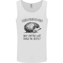 Hedgehogs Just Share the Hedge Funny Mens Vest Tank Top White