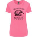 Hedgehogs Just Share the Hedge Funny Womens Wider Cut T-Shirt Azalea