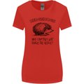 Hedgehogs Just Share the Hedge Funny Womens Wider Cut T-Shirt Red