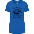 Hedgehogs Just Share the Hedge Funny Womens Wider Cut T-Shirt Royal Blue