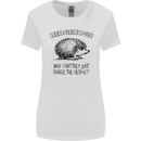 Hedgehogs Just Share the Hedge Funny Womens Wider Cut T-Shirt White