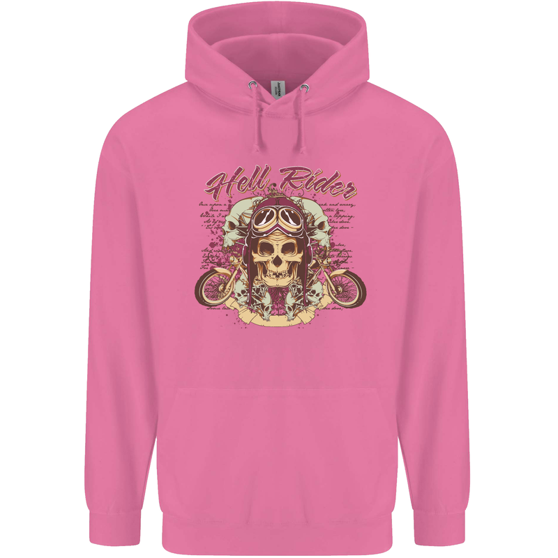 Hell Riders Motorcycle Motorbike Biker Childrens Kids Hoodie Azalea