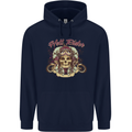 Hell Riders Motorcycle Motorbike Biker Childrens Kids Hoodie Navy Blue