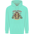 Hell Riders Motorcycle Motorbike Biker Childrens Kids Hoodie Peppermint