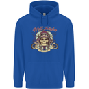 Hell Riders Motorcycle Motorbike Biker Childrens Kids Hoodie Royal Blue