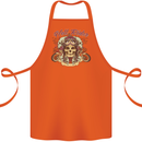 Hell Riders Motorcycle Motorbike Biker Cotton Apron 100% Organic Orange