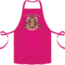 Hell Riders Motorcycle Motorbike Biker Cotton Apron 100% Organic Pink