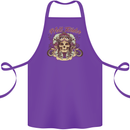 Hell Riders Motorcycle Motorbike Biker Cotton Apron 100% Organic Purple