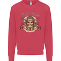 Hell Riders Motorcycle Motorbike Biker Kids Sweatshirt Jumper Heliconia